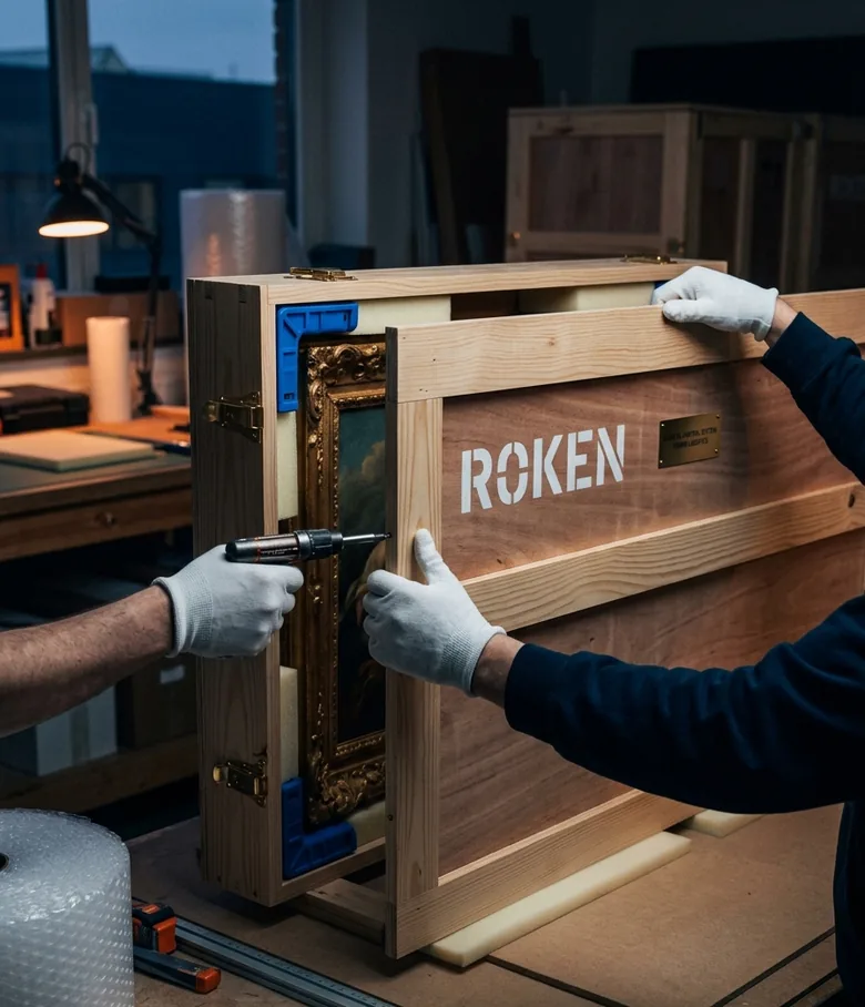 Imballaggio e casse su misura — ROKEN HUB