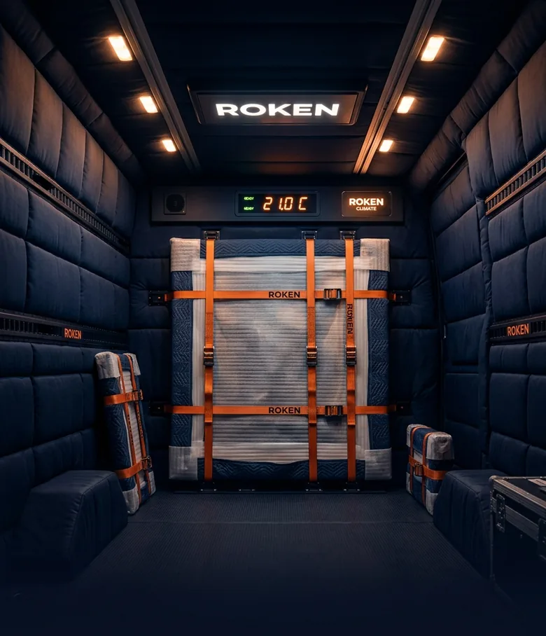 Trasporto dedicato e climatizzato — ROKEN HUB