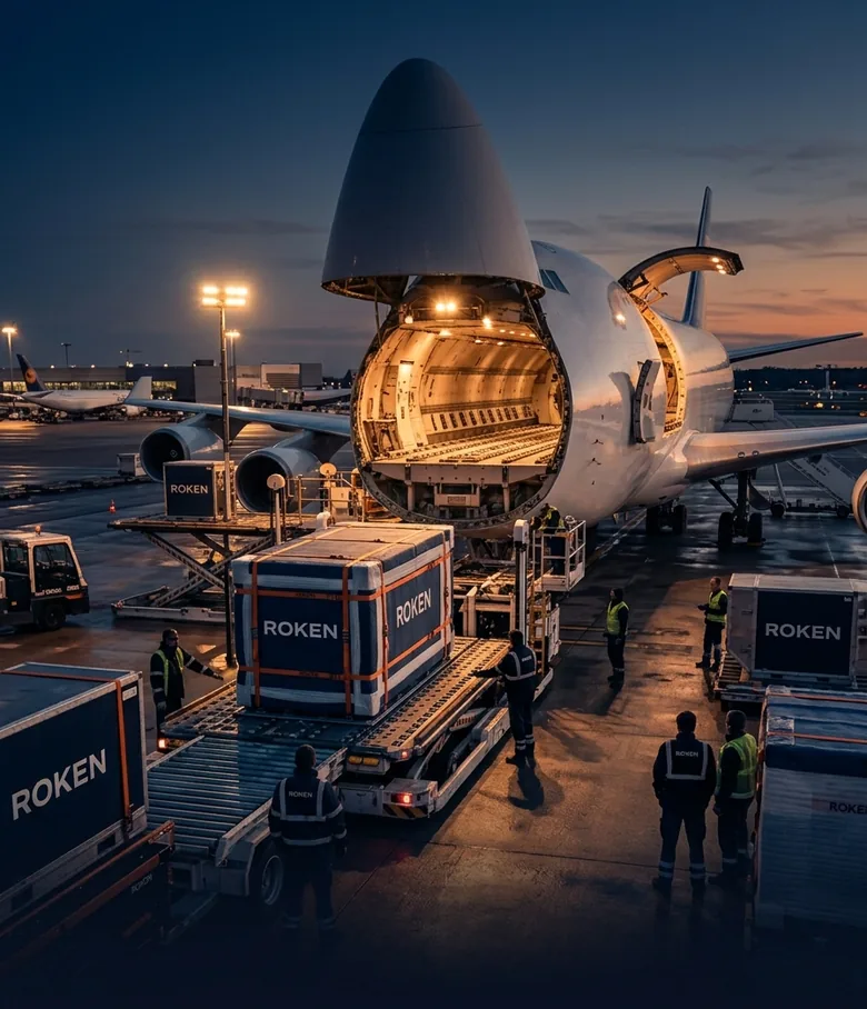 Trasporto aereo e marittimo — ROKEN HUB